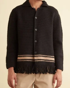 Men BODE Braided Fringe Shirt