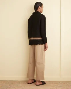 Men BODE Braided Fringe Shirt