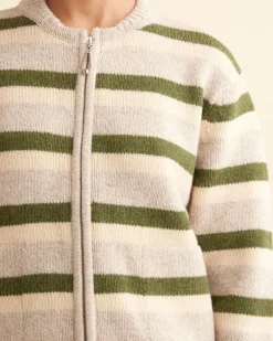 Women BODE Brewster Cardigan /Green