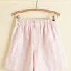 Men BODE Bubblegum Stripe Shorts - Xs