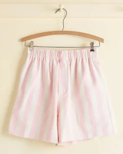 Men BODE Bubblegum Stripe Shorts - Xs