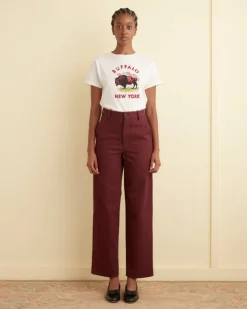 Women BODE Buffalo Tee