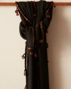 Men BODE Bugle Bead Trim Scarf