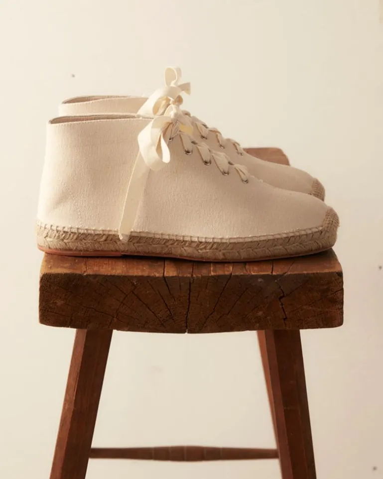 Men BODE Canvas High-Top Espadrille