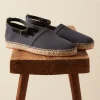 Men BODE Canvas Slip-On Espadrille - Navy
