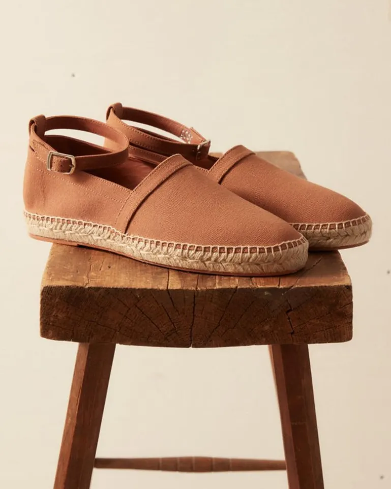 Men BODE Canvas Slip-On Espadrille - Brown