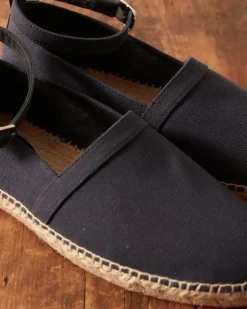 Men BODE Canvas Slip-On Espadrille - Navy