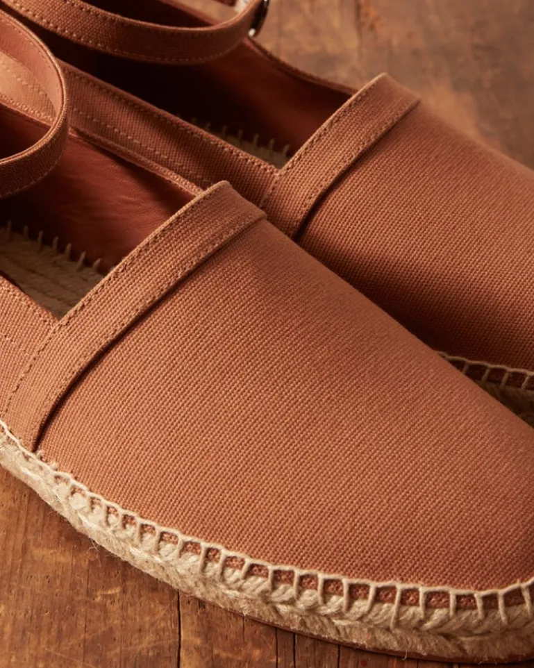 Men BODE Canvas Slip-On Espadrille - Brown