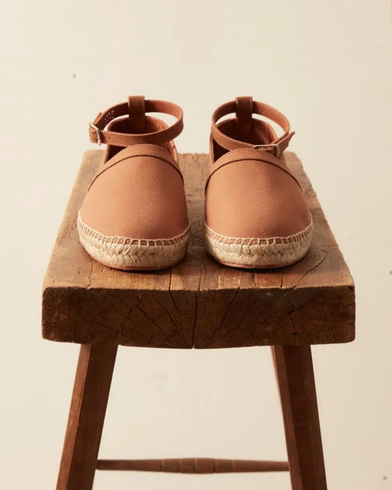 Men BODE Canvas Slip-On Espadrille - Brown