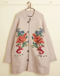 Men BODE Cape Cod Cross Stitch Jacket