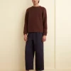 Men BODE Cashmere Crewneck - Cinnabar