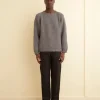 Men BODE Cashmere Crewneck - Grey
