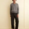 Men BODE Cashmere Polo - Grey
