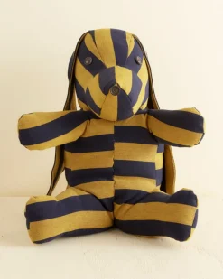 BODE Champlain Stripe Stuffed Dog