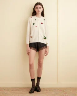 Women BODE Chatham Beaded Cardigan