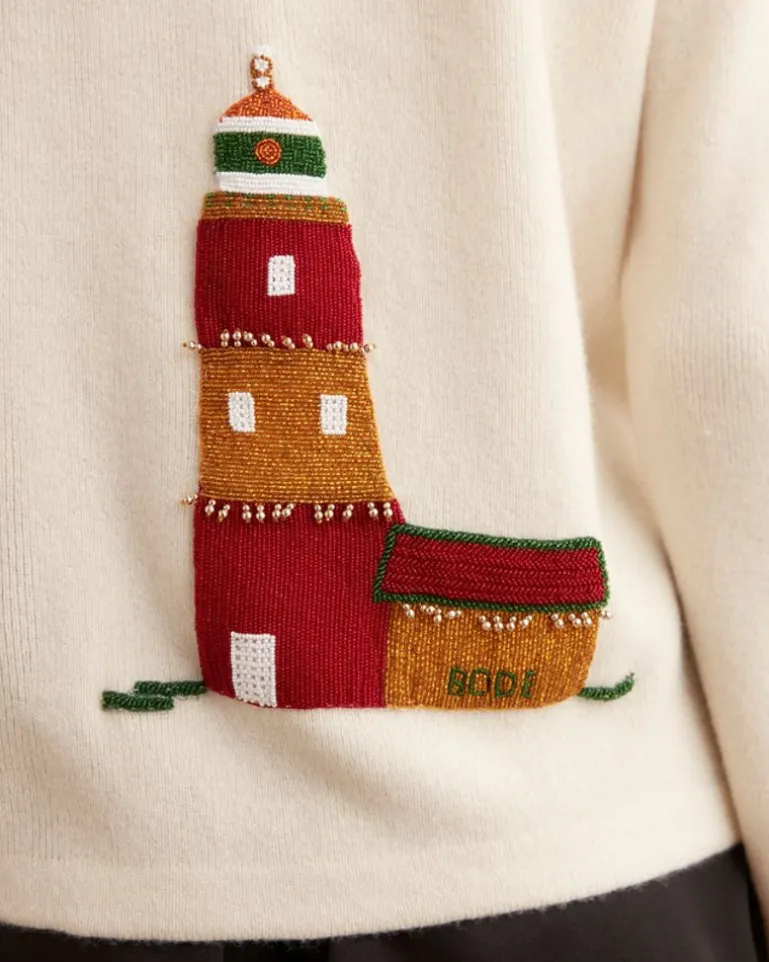 Women BODE Chatham Beaded Cardigan