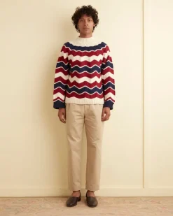 Men BODE Chevron Pullover