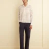 Men BODE Chrystie Weave Long Sleeve Shirt