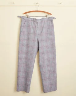 Men BODE Cinnabar Plaid Trousers - 33
