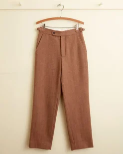 Women BODE Cinnamon Chevron Trousers - 28
