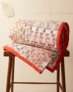 BODE Clinton Street Label Quilt