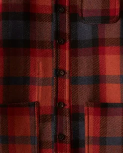 Men BODE Clinton Street Plaid Coat