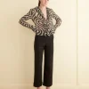 Women BODE Comber Print Blouse