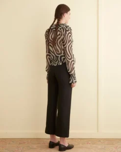 Women BODE Comber Print Blouse
