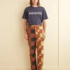 Men BODE Corduroy Four Patch Trousers