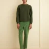 Men BODE Corduroy Side Buckle Trousers