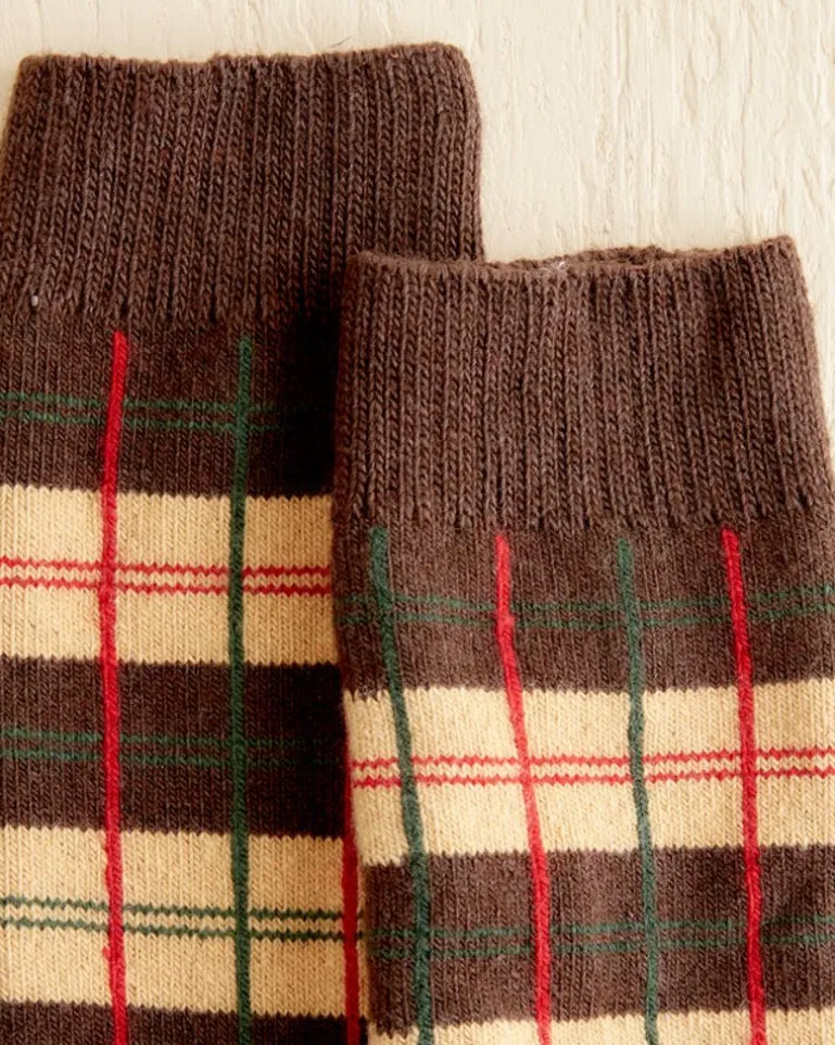 Men BODE County Plaid Socks - Multi