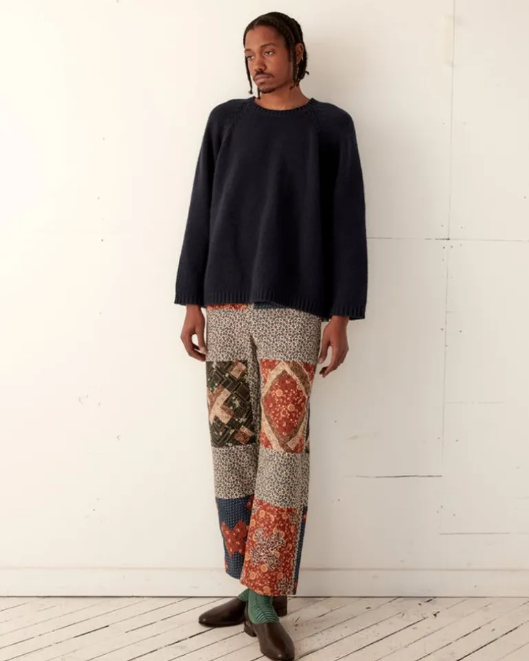 Men BODE Criss Cross Quilt Trousers
