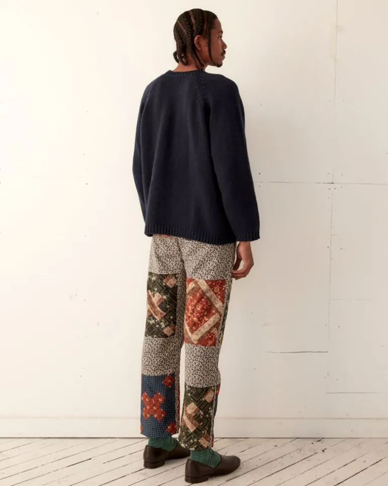 Men BODE Criss Cross Quilt Trousers