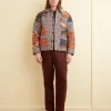 Men BODE Criss-Cross Quilt Jacket