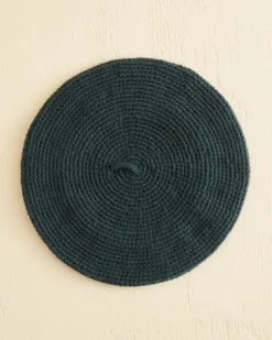 Women BODE Crochet Beret - Green