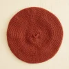Men BODE Crochet Beret - Tobacco