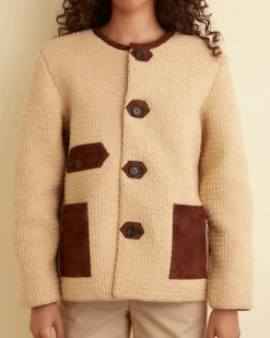 Women BODE Crochet Etna Reversible Jacket