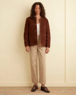 Women BODE Crochet Etna Reversible Jacket