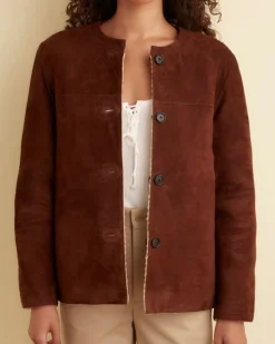 Women BODE Crochet Etna Reversible Jacket