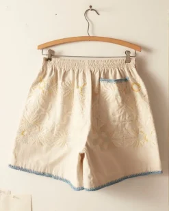 Men BODE Crochet Ladderwork Shorts
