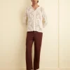Men BODE Crochet Shirt