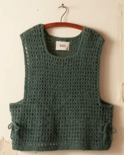 Men BODE Crochet Vest - Green