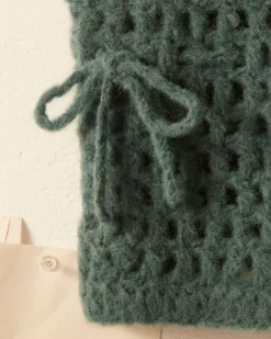 Men BODE Crochet Vest - Green