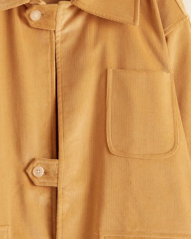 Men BODE Custom Senior Cord Front Tab Jacket