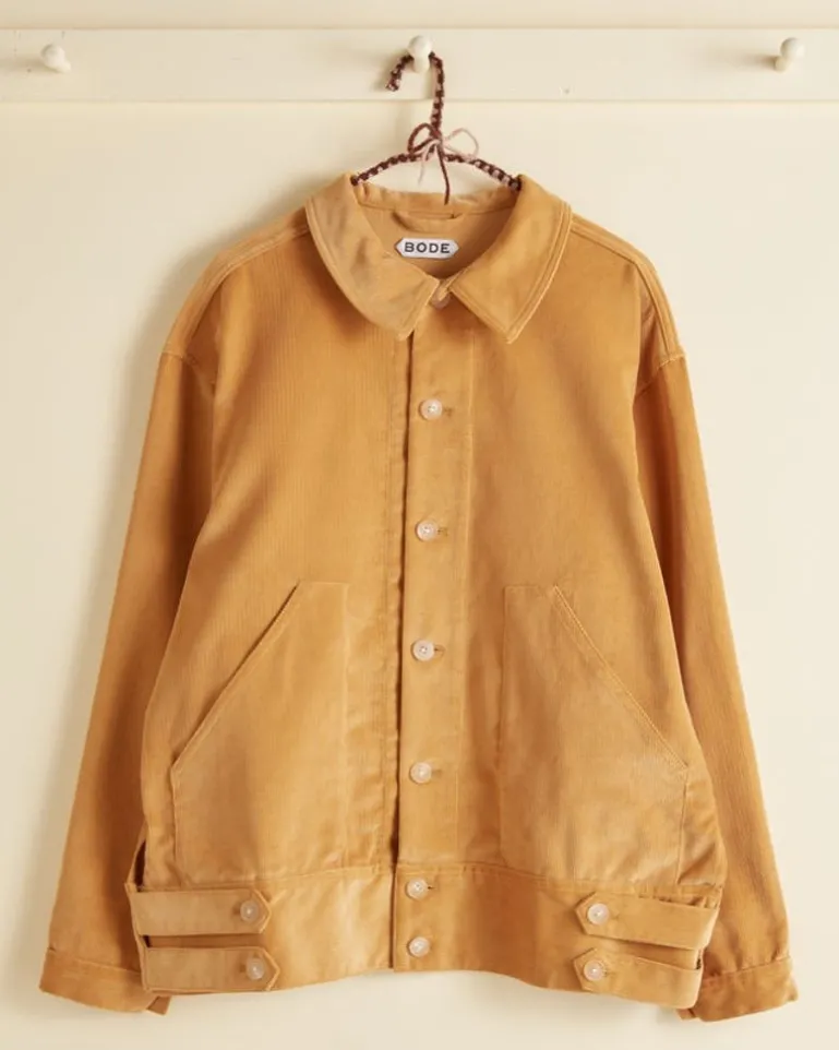Men BODE Custom Senior Cord Side Tab Jacket