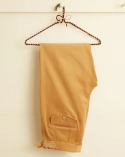 Men BODE Custom Senior Cord Side-Buckle Trousers