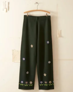 Men BODE Daisy Garden Joggers - Green