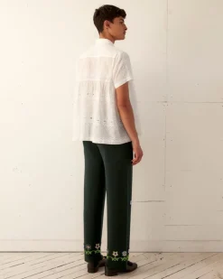 Men BODE Daisy Garden Joggers - Green