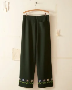Men BODE Daisy Garden Joggers - Green