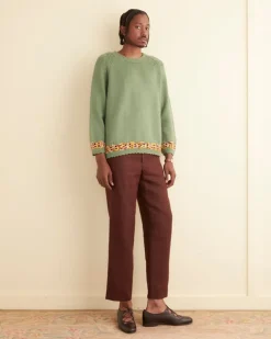 Men BODE Daisy Garland Sweater